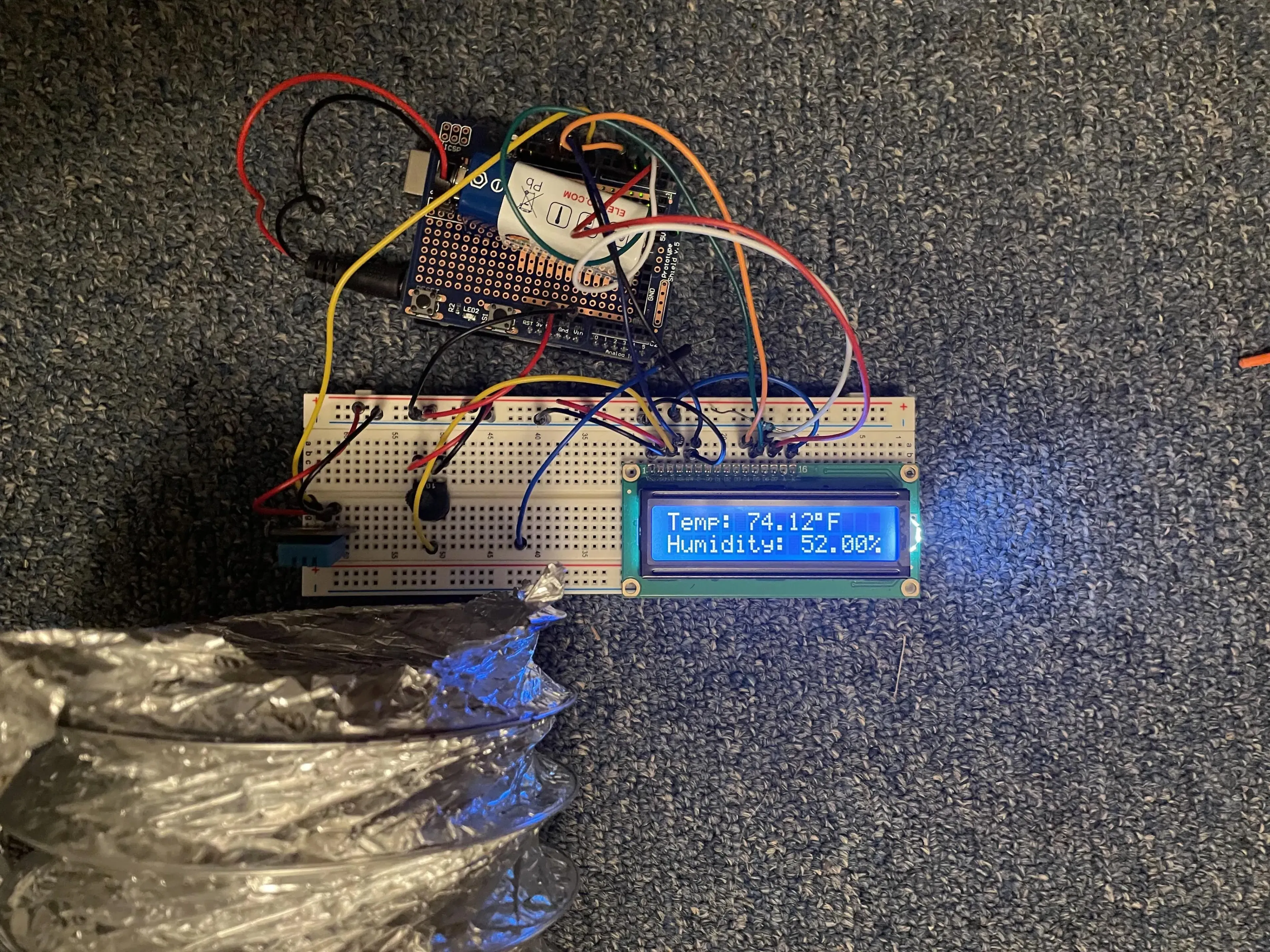 HVAC Temperature Control System